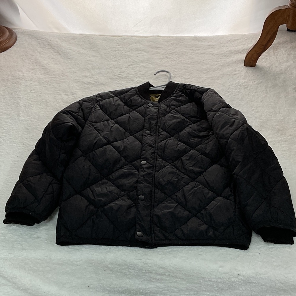 Zara Black and Olive kids puffer Jacket